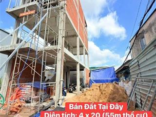 Bán lô đất 4x20 mặt tiền đường 79, phường phước long, giá 4,8 tỷ