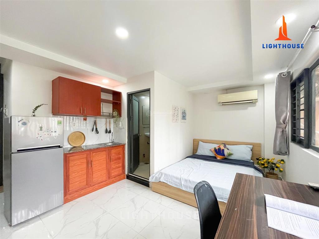 Căn hộ studio full nội thất gần landmark, ngã tư hàng xanh