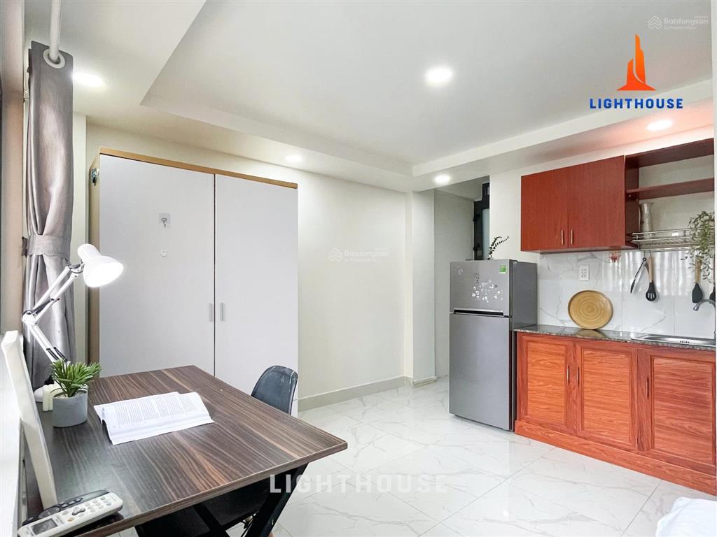 Căn hộ studio full nội thất gần landmark, ngã tư hàng xanh