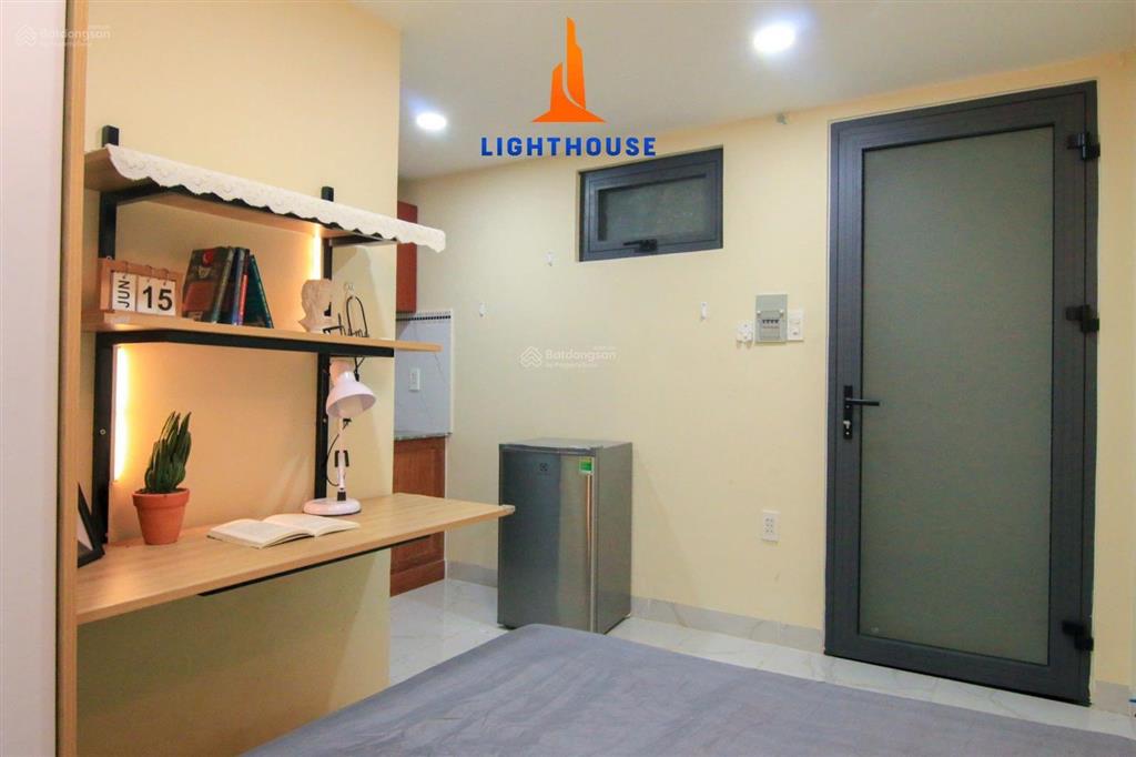 Studio ngay nguyễn văn thương full nội thất, free xe