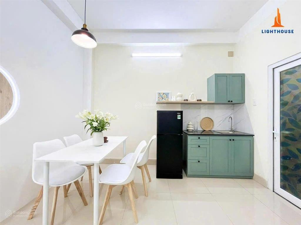 Studio ban công + tách bếp full nội thất nguyễn thái sơn