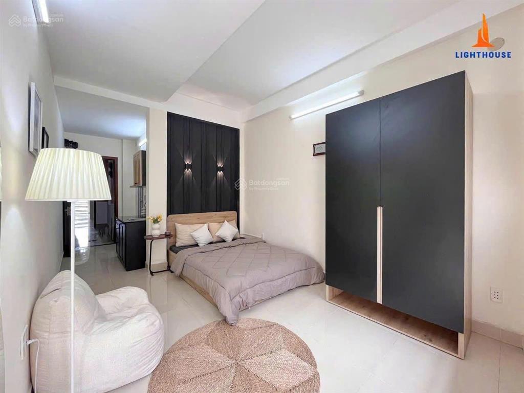 Studio ban công + tách bếp full nội thất nguyễn thái sơn