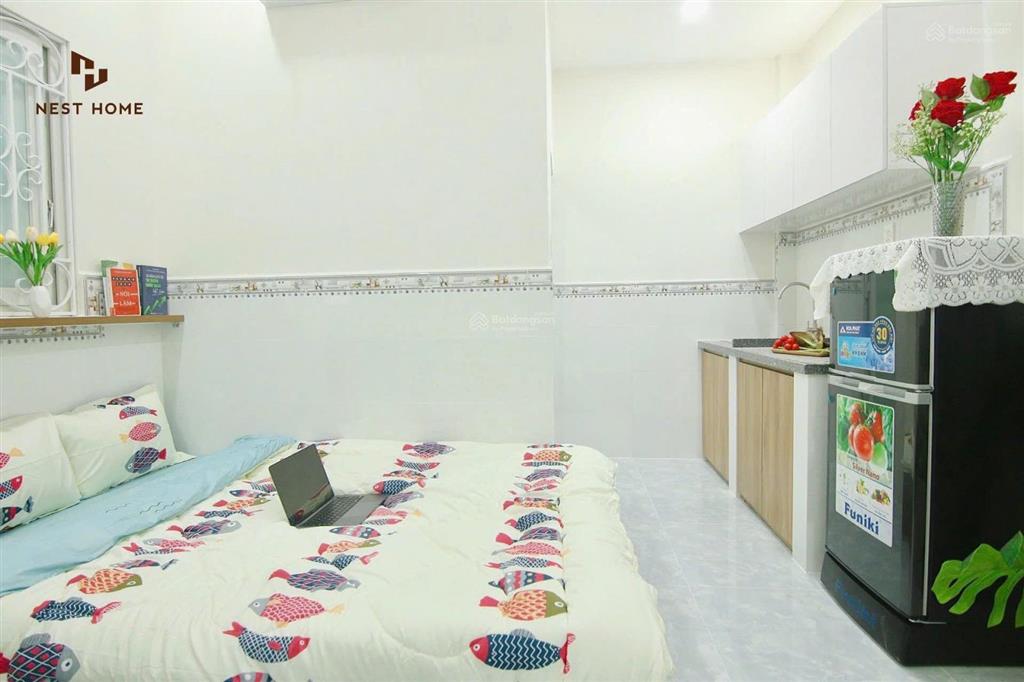 Studio full nt bancol mỗi lầu thoáng mát  gần ngã ba tân sơn