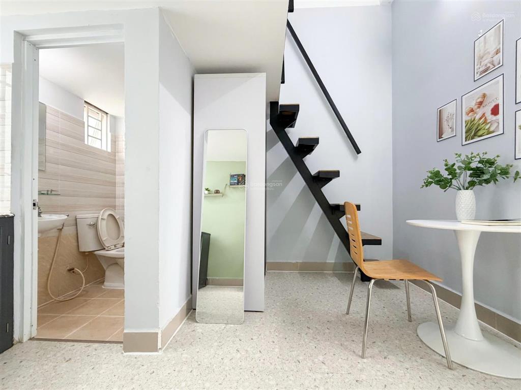Duplex 2 tầng full nội thất trung tâm bình thạnh  nguyễn văn đậu