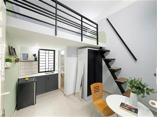 Duplex 2 tầng full nội thất trung tâm bình thạnh  nguyễn văn đậu
