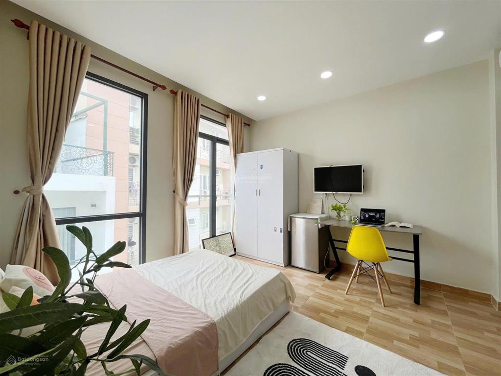 Studio nguyễn cửu vân bình thạnh | chdv full nt, ban công riêng  gần landmark 81