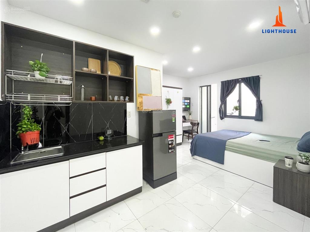 Căn hộ studio ban công  full nội thất az gần chợ bà chiểu