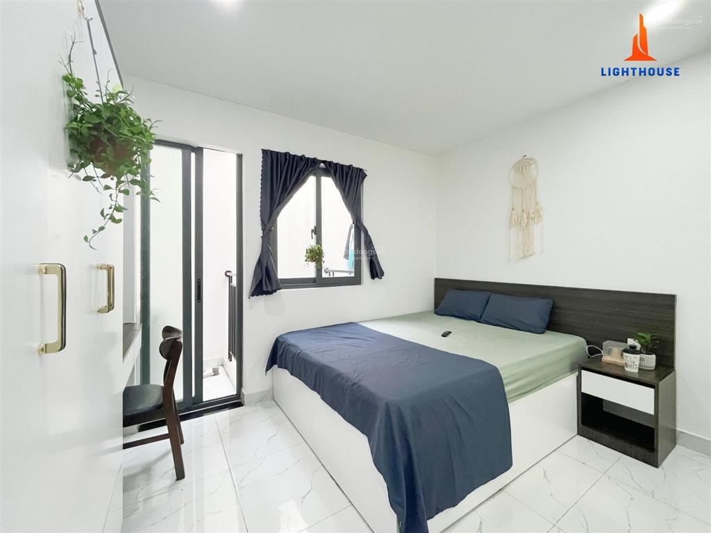 Căn hộ studio ban công  full nội thất az gần chợ bà chiểu