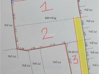 Chính chủ cần bán đất cách đường lê văn khương 30m quận 12 cũ phù hợp xây căn hộ dịch vụ.