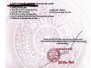 Chính chủ cần bán nhà mặt tiền đường na3 chánh phú hòa, tp. hồ chí minh