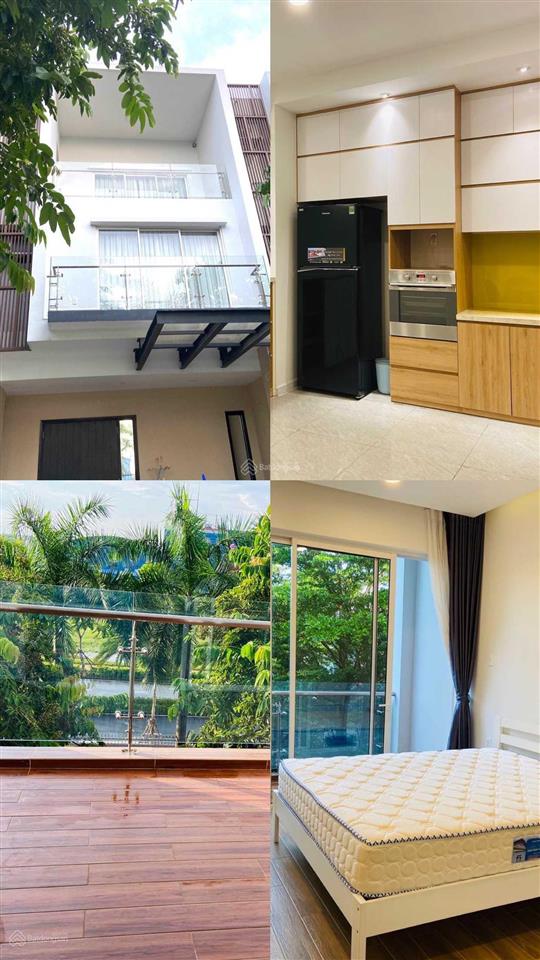Chính chủ cho thuê nhà phố compound palm residence quận 2, dt 6x17m, 1 trệt 2 lầu, 4pn, giá 40tr