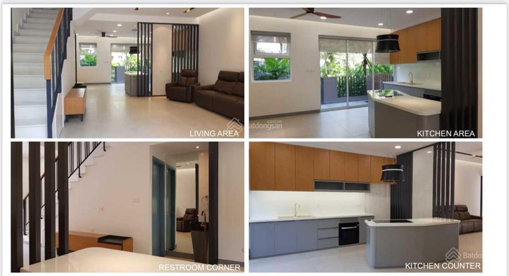 Chính chủ cho thuê nhà phố compound palm residence quận 2, dt 6x17m, 1 trệt 2 lầu, 4pn, giá 40tr
