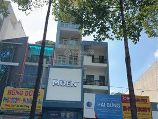 Bán mặt tiền 487 tô hiến thành (dt 4x30m  120m2, trệt + 6 lầu thang máy) p14 quận 10  giá 41 tỷ