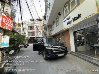 Bán nhà hẻm 448 trần hưng đạo giáp quận 1 (ngang 5.3m cn 89 m2) p.02, quận 5  giá 23 tỷ