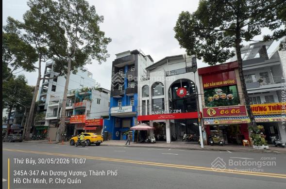 Bán mặt tiền số 333 an dương vương gần lê hồng phong (dt 4.8x18m, 2 lầu) phường 3, quận 5