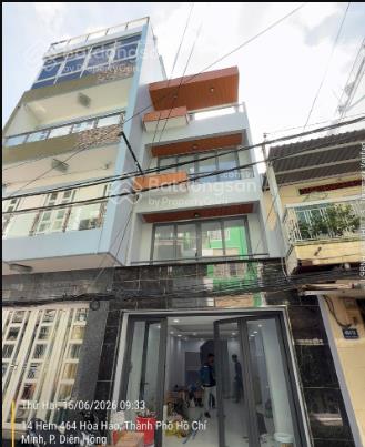 Nhận nhà mới! bán 464/20 hòa hảo hẻm lớn sát mặt tiền (dt 3.9x10m, 3 lầu) quận 10  giá 11 tỷ