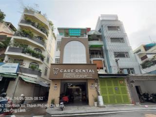 Bán mặt tiền 64 trần đình xu, quận 1 (dt 5,2x20m, trệt 3 lầu) hđ thuê 95tr  giá 55 tỷ