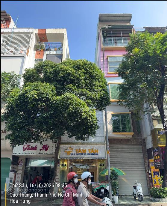 Bán mặt tiền 404 cao thắng kế bên hà đô centrosa (dt4x16m, 3 lầu) phường 12, quận 10  giá 30 tỷ