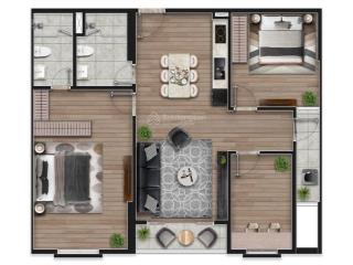 Cc bán căn 96,9m2 flc hausman đại mỗ, tầng cao view đẹp. hỗ trợ vào tên trực tiếp hđmb, vay bank