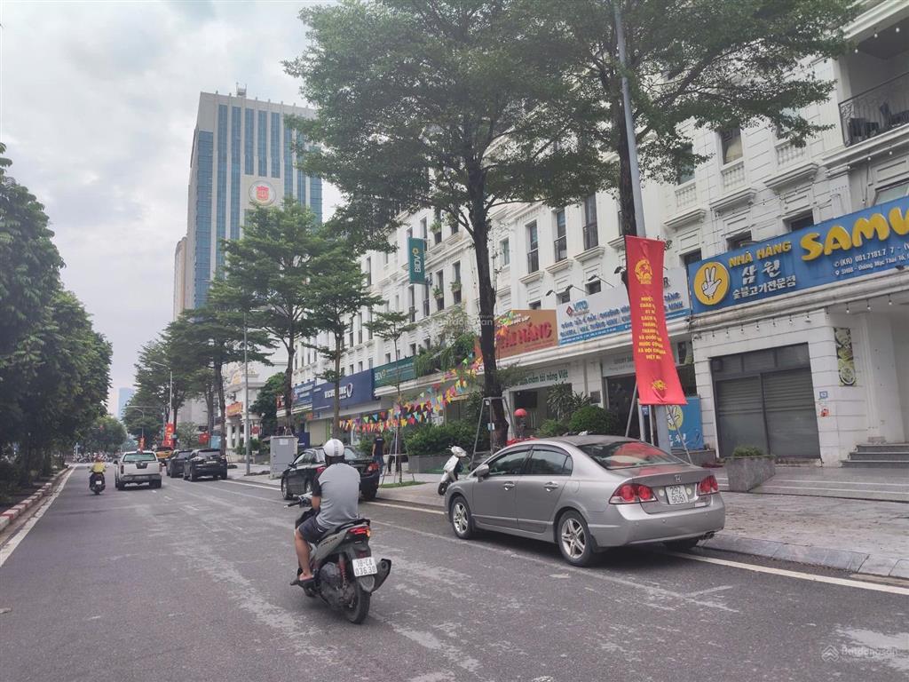 Giảm 5tỷ bán gấp lk 113,7m2 mt 6m, sẵn cho thuê, ô tô tránh, vỉa hè 5m, b4 nam trung yên belleville