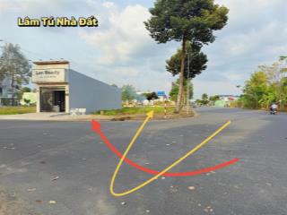 Nền góc hai mặt lộ 25m  25m khu ngân thuận, trục thông ra lê hồng phong kinh doanh được