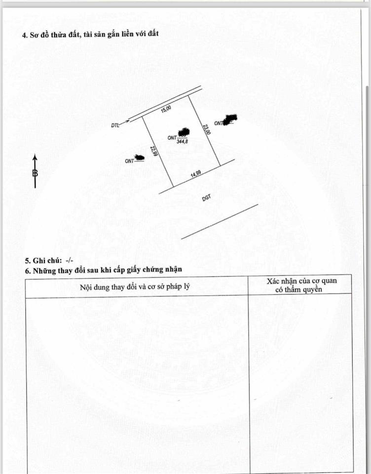 Bán đất tại hà thiệp, 3,5 tỷ, 344,8 m2, phù hợp kinh doanh, pháp lý đầy đủ