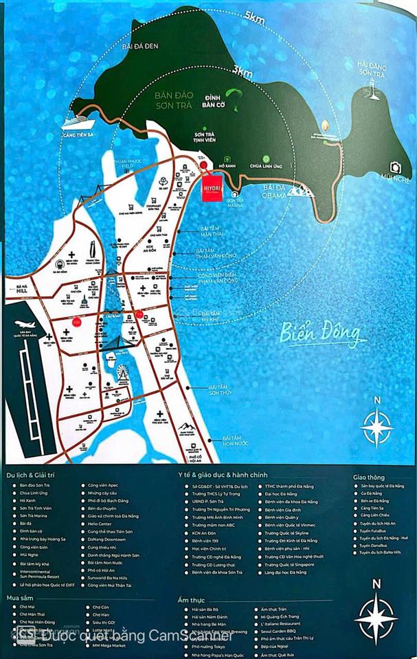 Thông tin tổng quan hiyori aqua tower đà nẵng  view biển