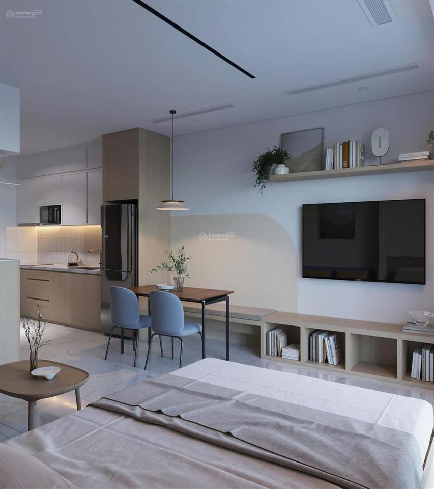 Căn studio full nội thất cao cấp  phân khu the beverly vinhomes grand park  thiết kế hiện đại