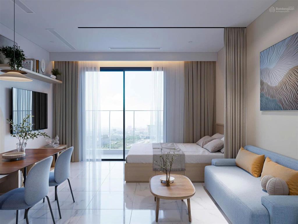 Căn studio full nội thất cao cấp  phân khu the beverly vinhomes grand park  thiết kế hiện đại