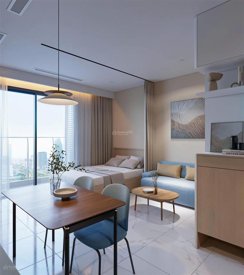 Căn studio full nội thất cao cấp  phân khu the beverly vinhomes grand park  thiết kế hiện đại