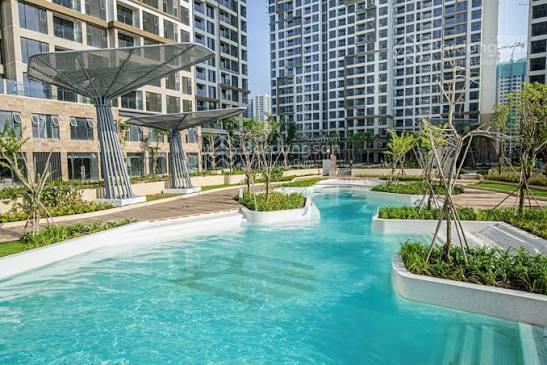 Cho thuê căn 2pn full nội thất view pháo bông, có gym, máy nước nóng, masteri, gần vincom, sân golf
