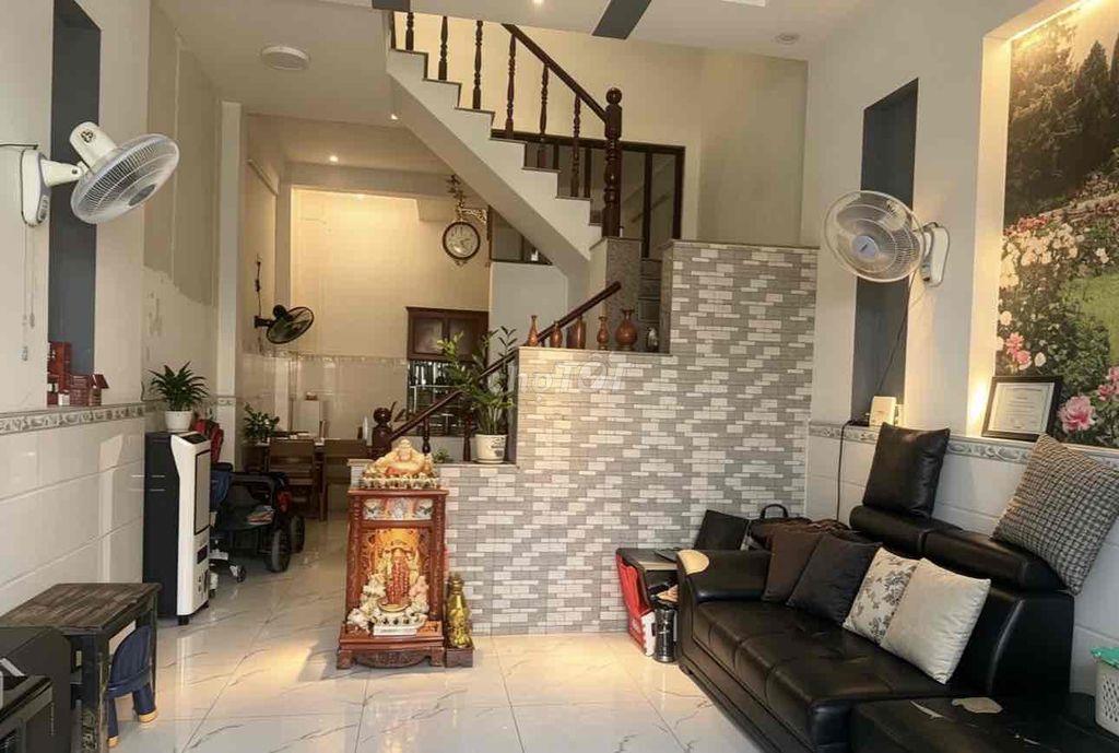 🏡 Nhà 1 trệt 2 lầu, hẻm 6m xe hơi quay đầu, 3PN - Thới An Q12 - Chỉ 5.