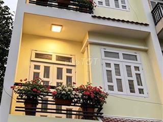 🏡 Nhà 1 trệt 2 lầu, hẻm 6m xe hơi quay đầu, 3PN - Thới An Q12 - Chỉ 5.