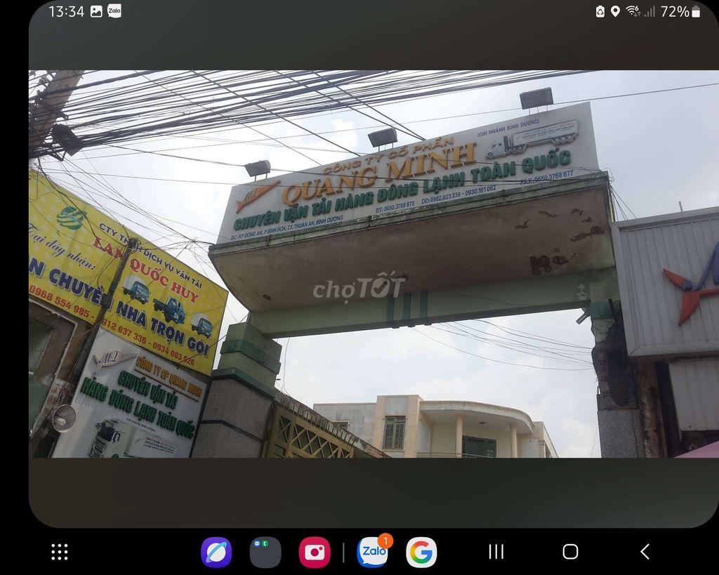 BÁN MẶT TIỀN VĂN PHÒNG, NHÀ,CHỢ, KHO LẠNH,300 NHÀ TRỌ,P THUẬN AN,TPHCM