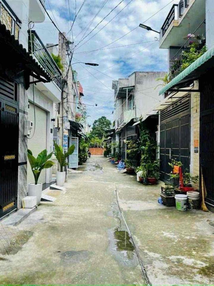 Trệt 2 lầu 4*12; 4pn đg xe tải đi Gò vấp gần