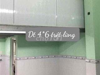 Trệt lửng 4*6; 1pn kín đi gò vấp gần RẺ CHỐT LẸ
