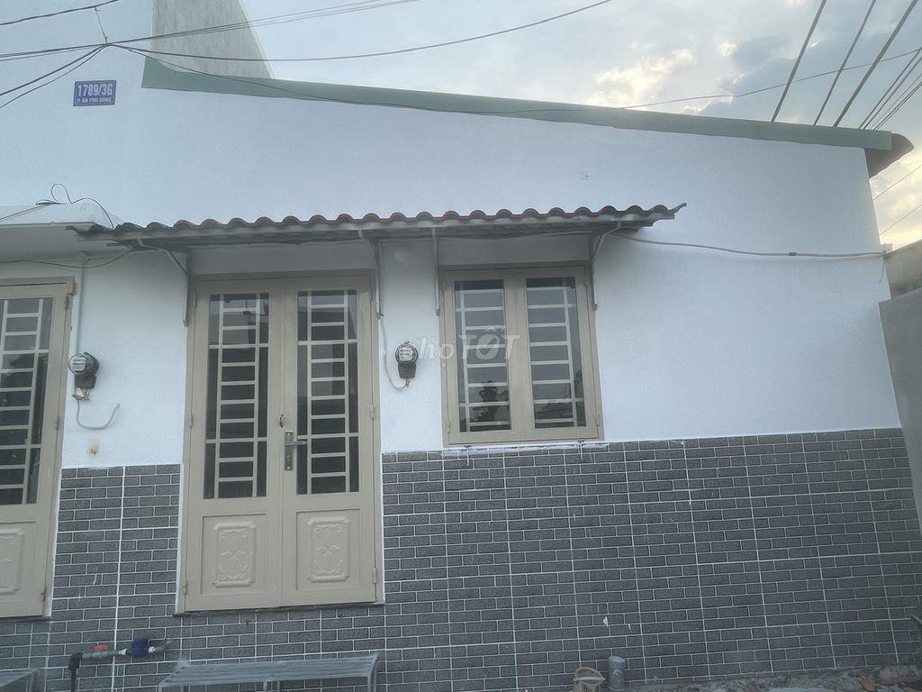 Nhà Mới Xây Trệt, 2 Phòng Ngủ P. An Phú Đông Tp.HCM