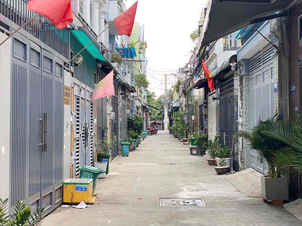 Nhà đẹp mới TCH_4x20m,đúc 3lầu,sân thượng-Ngay Lâm Thị Hố,hẻm 5m