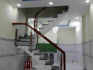 Nhà sạch mới ĐHT_38m2 đúc 1lầu,2p ngủ-Ngay Cầu vượt An sương