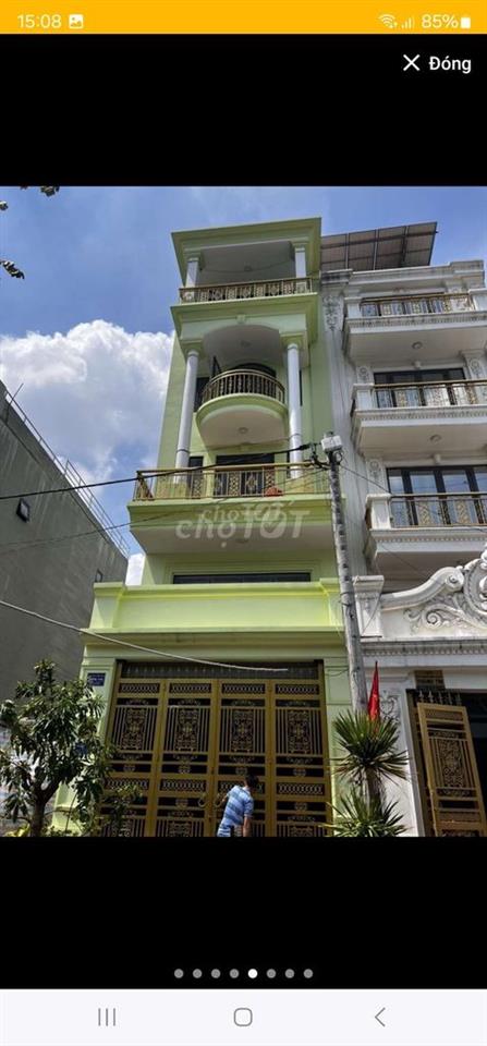 nhà mới hẻm 6m trong kdc phú nhuân đi gv gần ,6pn,5wc . 