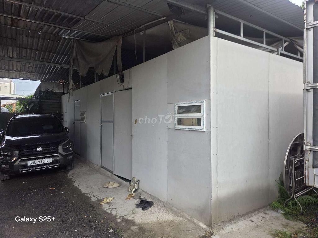 cho thuê xưởng nhỏ. tích hợp làm chỏ ở