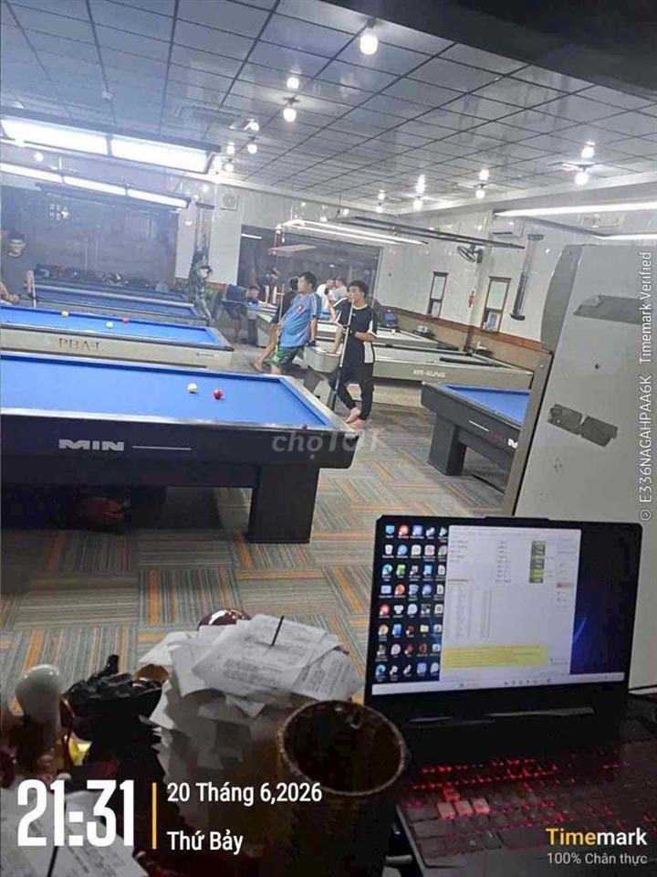 Sang quán bida 260 triệu còn bớt bao cọc 50 triệu