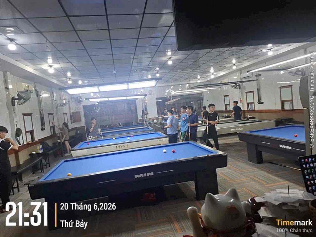 Sang quán bida 260 triệu còn bớt bao cọc 50 triệu