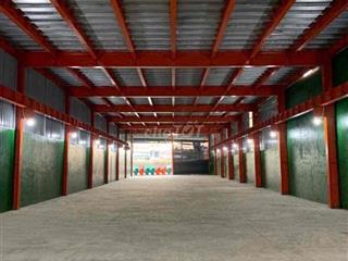 Cho thuê kho xưởng đường xe cont cao ráo, thoáng Thạnh Lộc Q12
