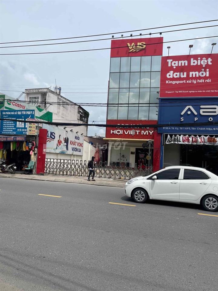 Cho thuê mặt tiền đường tô ký gần chợ Nga ba bầu,ngang 25x23m