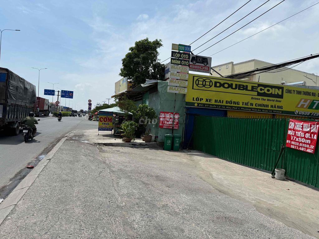 cho thuê mặt tiền quốc lộ 1A