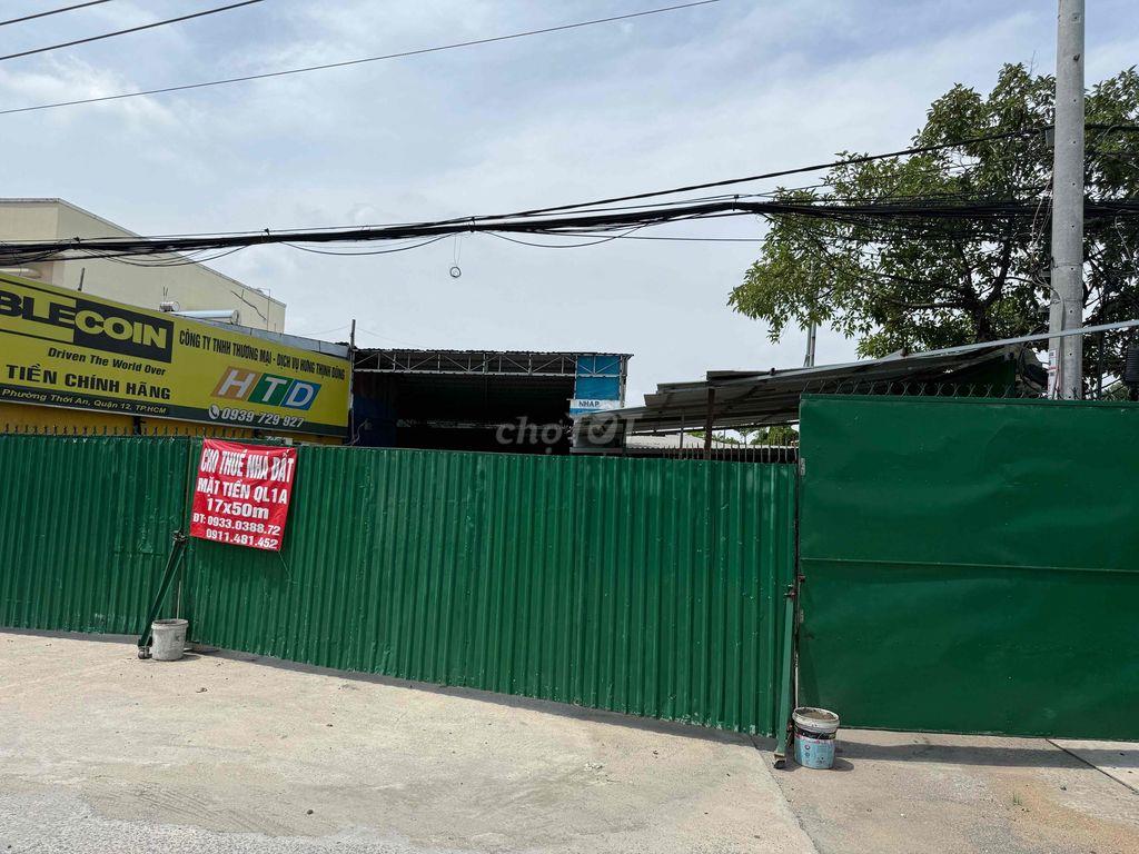 cho thuê mặt tiền quốc lộ 1A