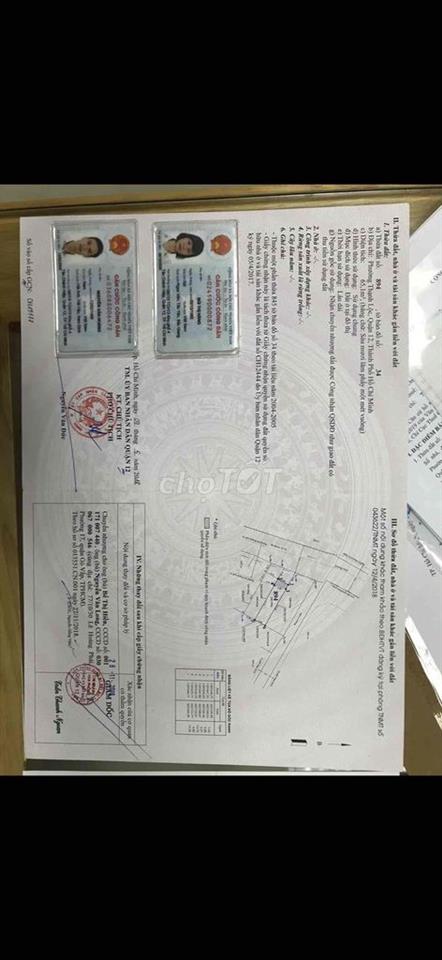 nhà bán mặt tiền sát ngã tư ga gò vấp
