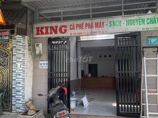 nhà mặt tiền cho thuê, xe cont trước nhà