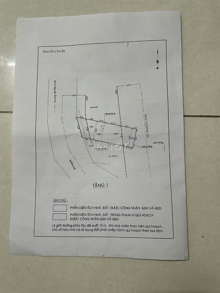 Đất Tân Chánh Hiệp Q12 - 56m² sạch - Hẻm Ô Tô 6M - Sổ Hồng Riêng